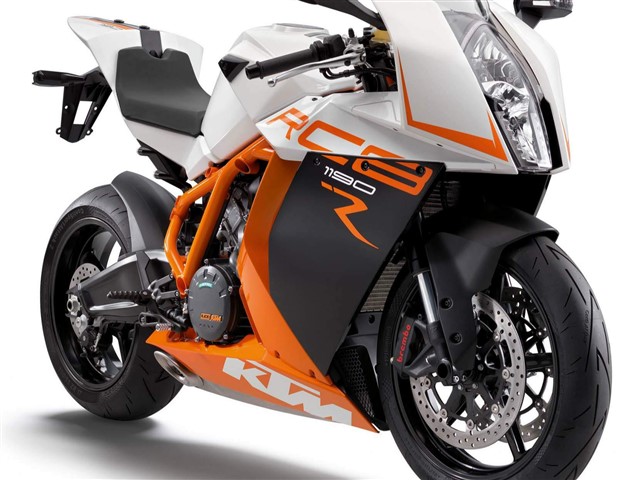 The KTM 1190 RC8 is a sport bike made by KTM.[1] The first generation 2008 model had a 1,148 cc (70.1 cu in) V-twin engine and was the Austrian manufa...